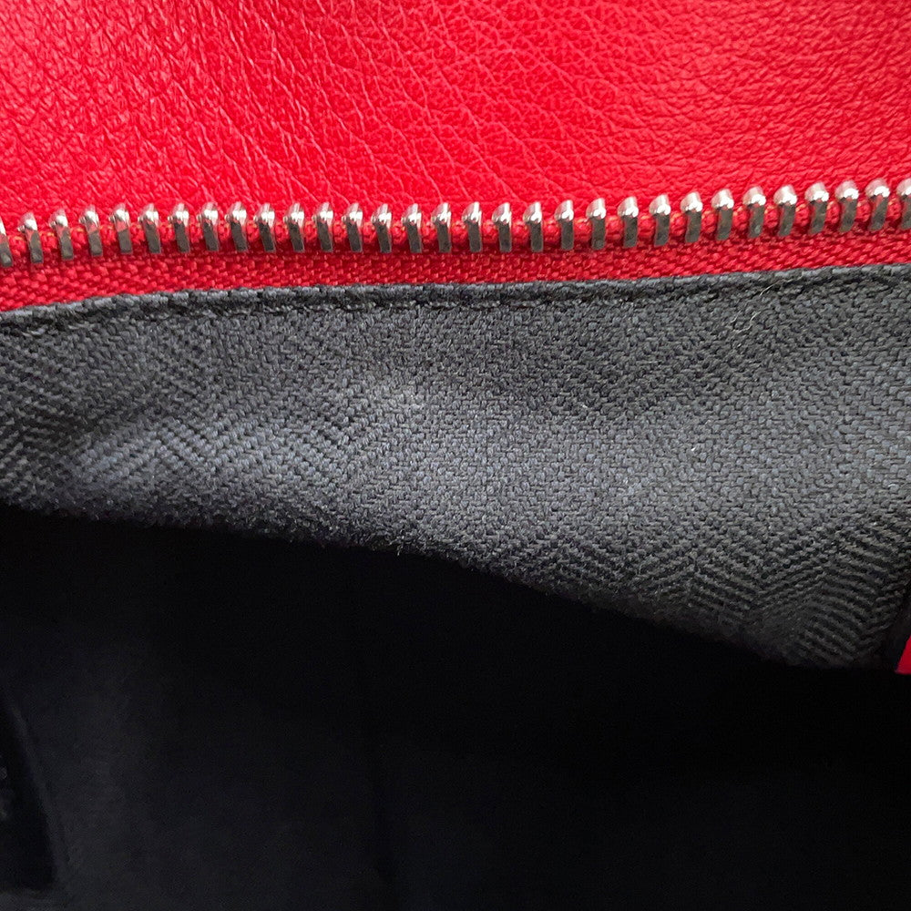 LOEWE Puzzle bag Red326.30.K74 Leather Size Medium