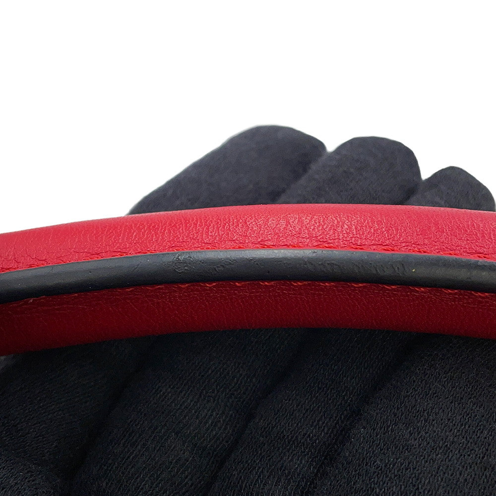 LOEWE Puzzle bag Red326.30.K74 Leather Size Medium