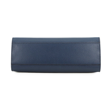 GUCCI Bamboo Nimfair 2WAY Bag Navy459076 Leather
