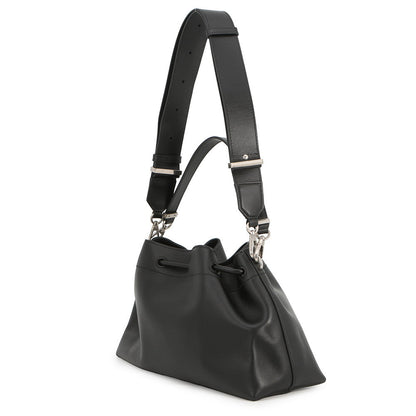 JIMMY CHOO Scintigraphy BlackBONBONBCKTEWHUT Calf Leather Size Medium