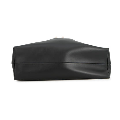 JIMMY CHOO Scintigraphy BlackBONBONBCKTEWHUT Calf Leather Size Medium