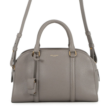 SAINT LAURENT PARIS Duffle Rock 2WAY Bag Gray65500816R0W Leather
