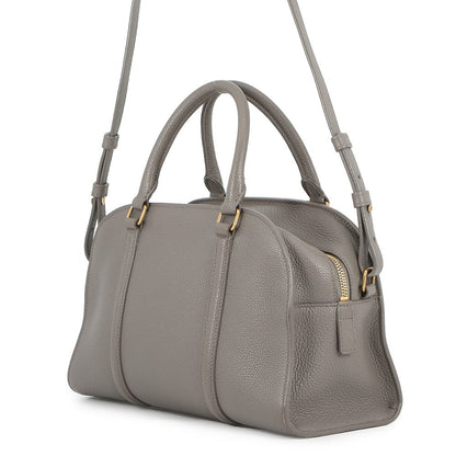 SAINT LAURENT PARIS Duffle Rock 2WAY Bag Gray65500816R0W Leather