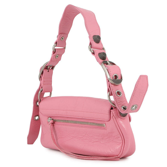 BALENCIAGA LucaGol Sling Bag Pink771670 Leather Size XS