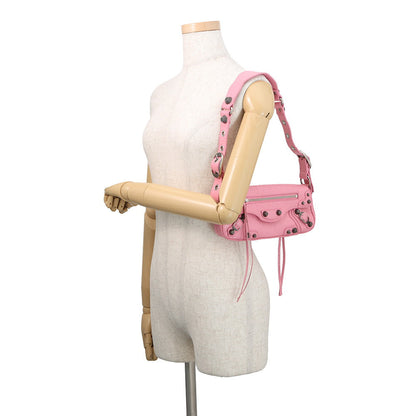 BALENCIAGA LucaGol Sling Bag Pink771670 Leather Size XS