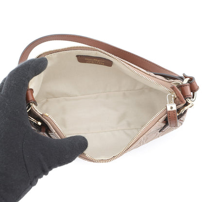 Ferragamo Gancini AccessoriesPouch Brown214435 PVC Leather