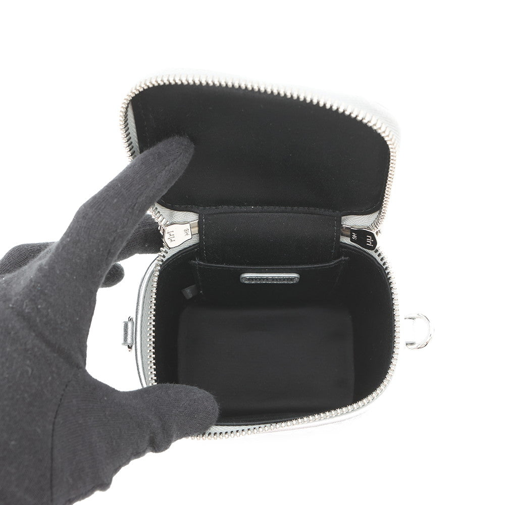 MIUMIU Materasse Shoulder Bag Silver5NR018_AFPP_F0118 Leather Size micro