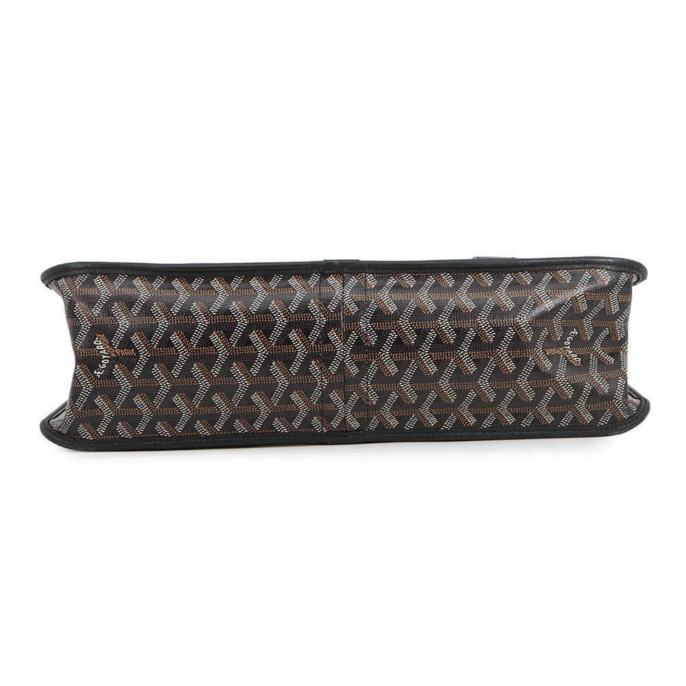 GOYARD Burgundy Tote Black/Brown/WhiteBOURGOMMLTY01CL01P PVC Leather