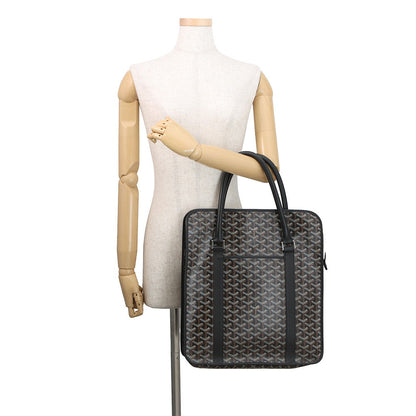 GOYARD Burgundy Tote Black/Brown/WhiteBOURGOMMLTY01CL01P PVC Leather