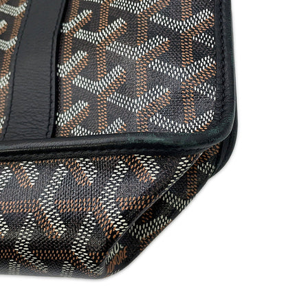 GOYARD Burgundy Tote Black/Brown/WhiteBOURGOMMLTY01CL01P PVC Leather
