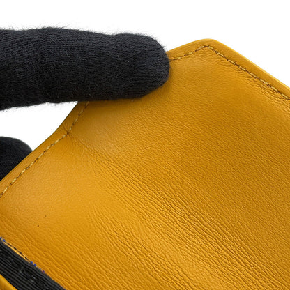 Dior Oblique Padlock Shoulder Bag Yellow/Navy2LXCA344UCT_H20E Canvas Leather