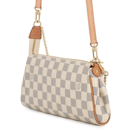 LOUIS VUITTON Eva BeigeN55214 Damier Azur