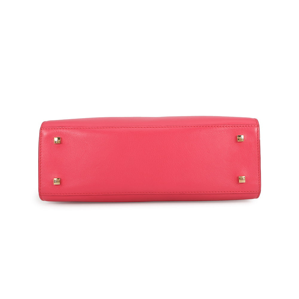 Delvaux Tempate Rose CandyAA0368AAX0AEZDP Calf Leather Size MM