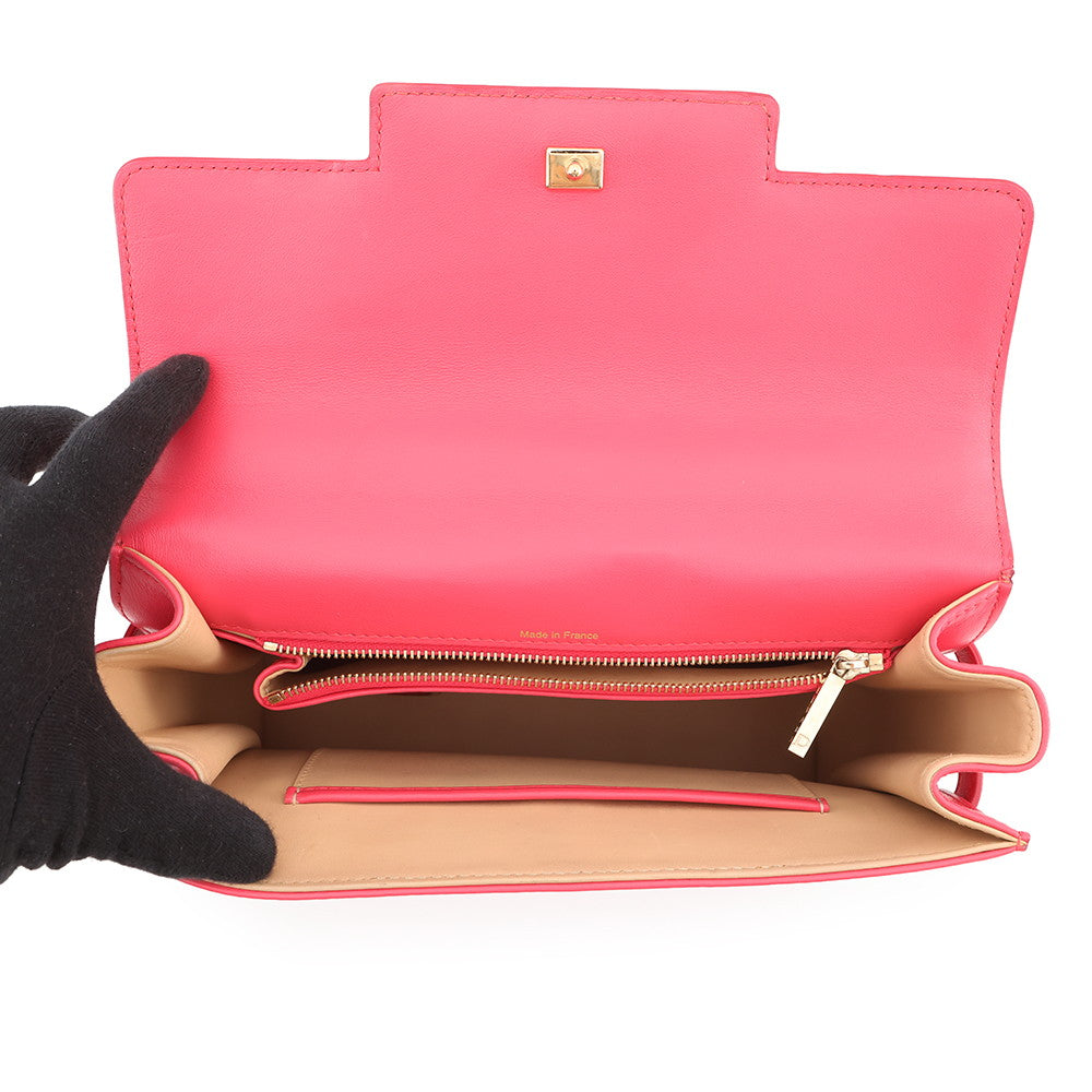 Delvaux Tempate Rose CandyAA0368AAX0AEZDP Calf Leather Size MM