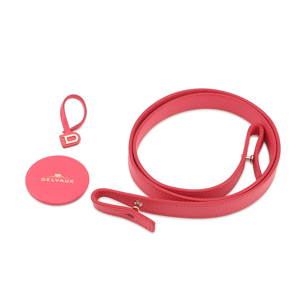 Delvaux Tempate Rose CandyAA0368AAX0AEZDP Calf Leather Size MM