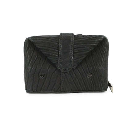 Valextra Valextra Trick Track Black Leather