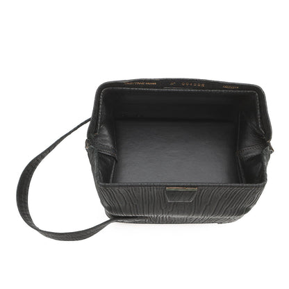 Valextra Valextra Trick Track Black Leather