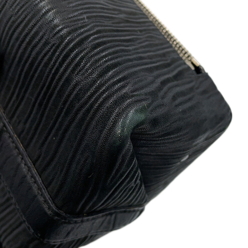 Valextra Valextra Trick Track Black Leather