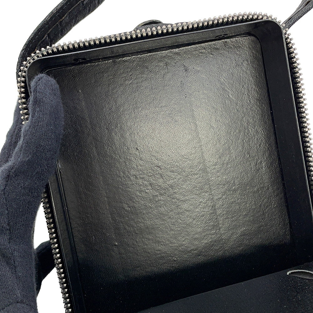 Valextra Valextra Trick Track Black Leather