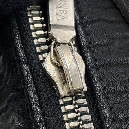Valextra Valextra Trick Track Black Leather