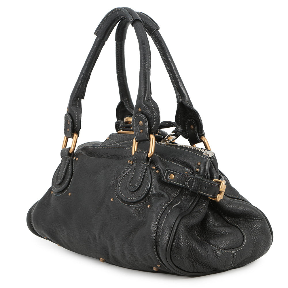 Chloe Paddington Black Leather