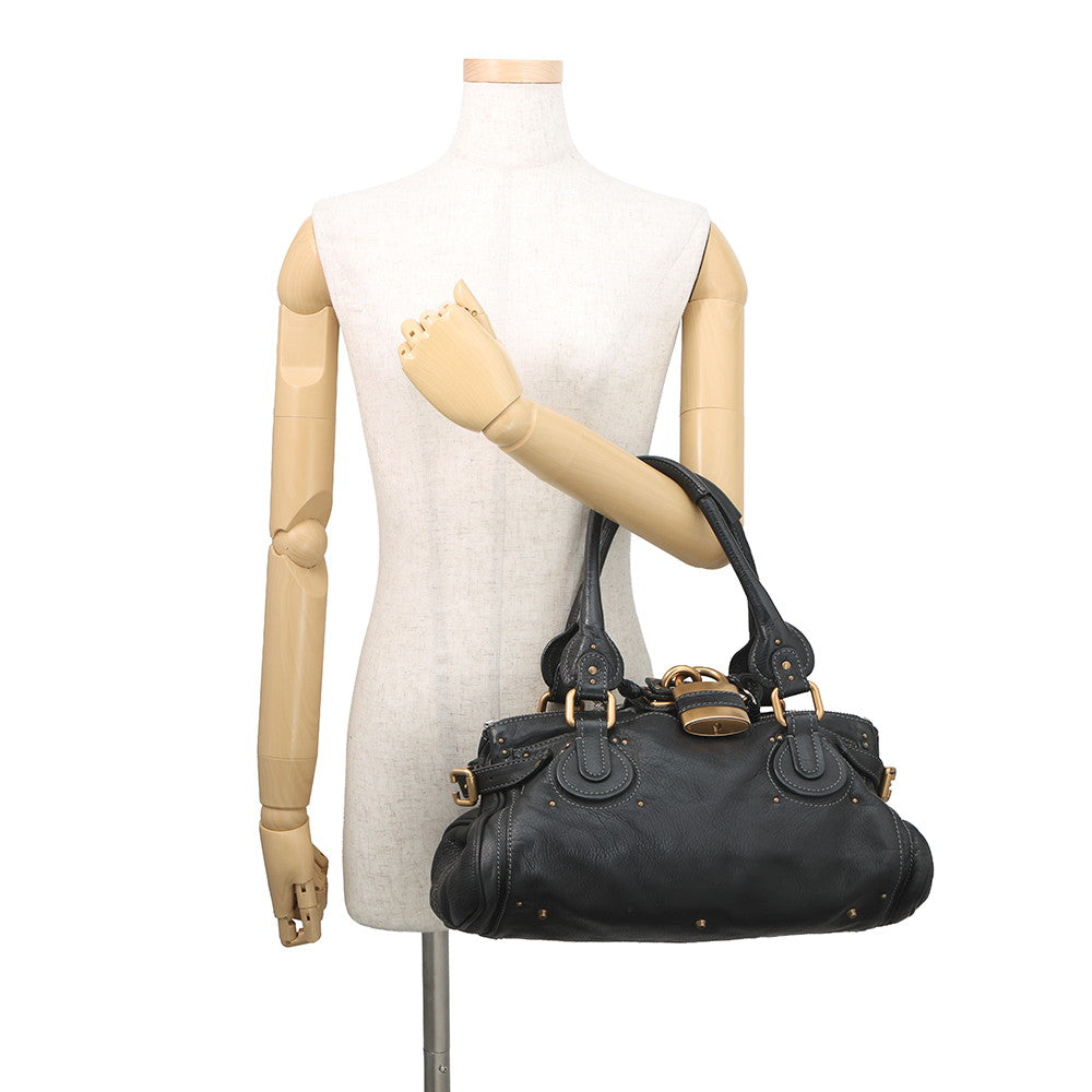 Chloe Paddington Black Leather