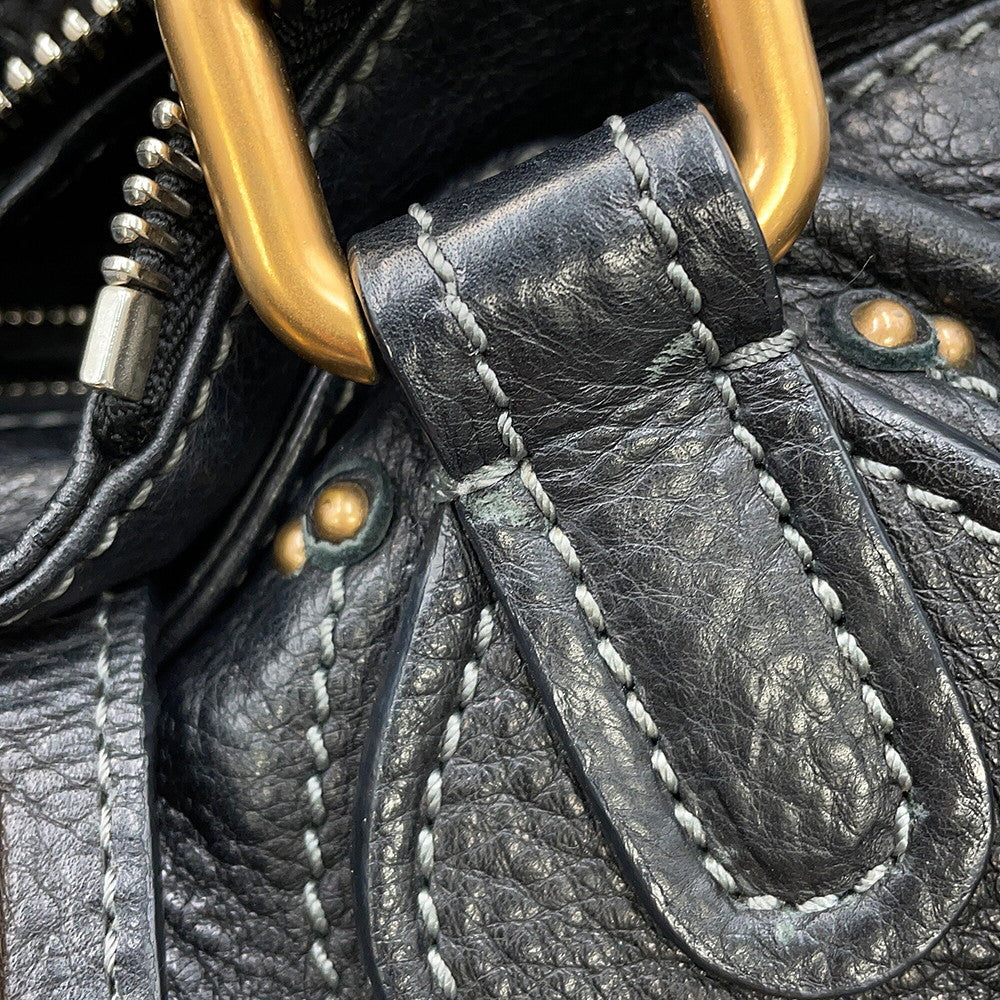 Chloe Paddington Black Leather