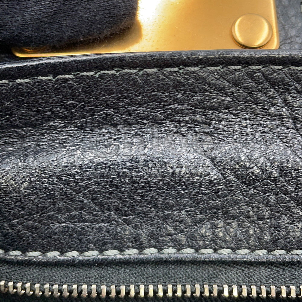 Chloe Paddington Black Leather