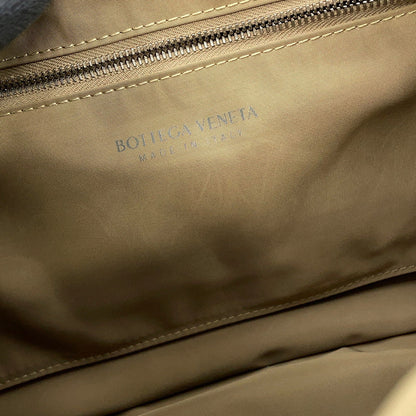 Bottega Veneta Cassette Shoulder Bag Beige743623 Nylon Size Large