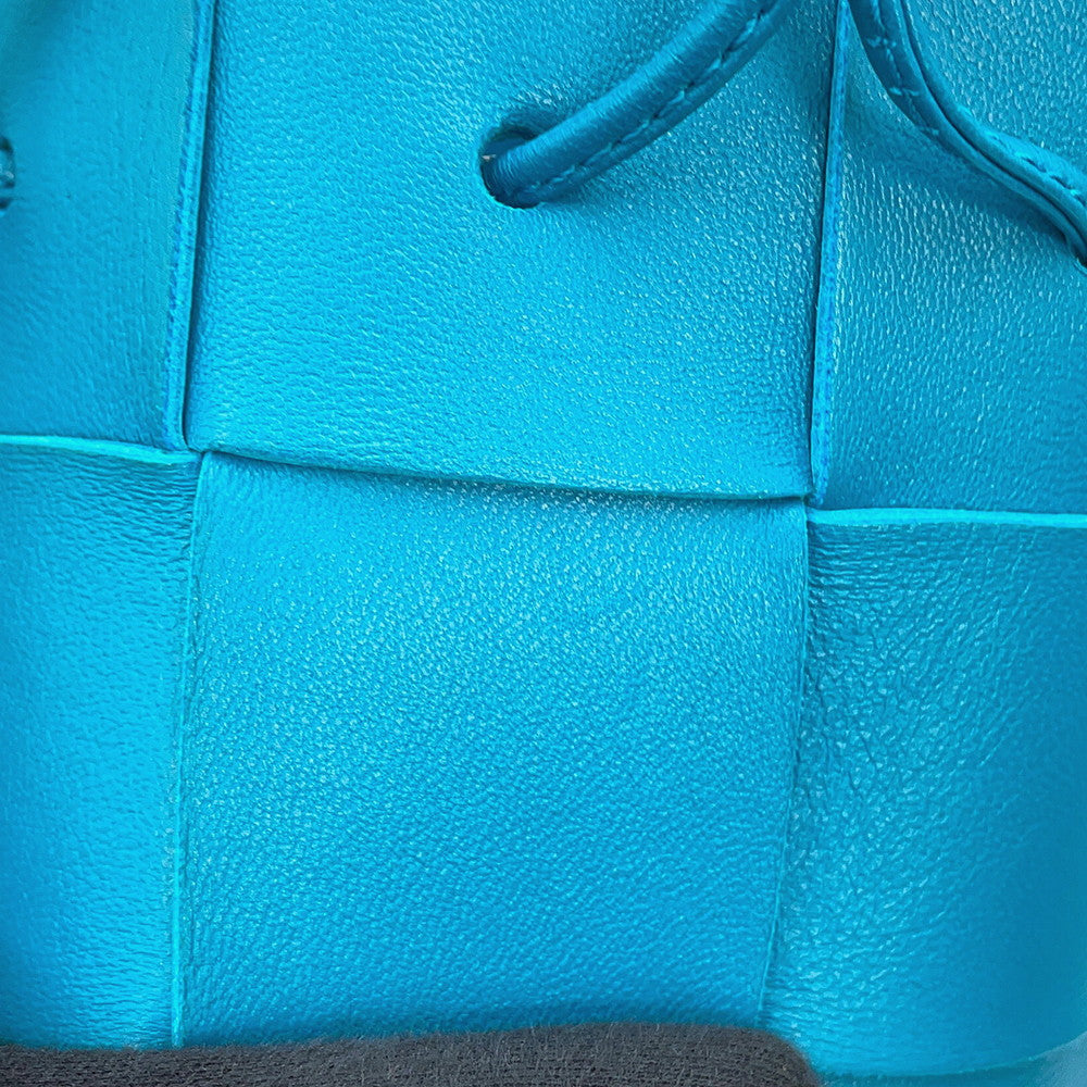 Bottega Veneta Cassette Bucket Shoulder Bag blueprint680217VCQC44403 Lambskin Size Mini