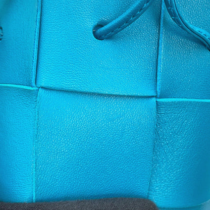 Bottega Veneta Cassette Bucket Shoulder Bag blueprint680217VCQC44403 Lambskin Size Mini