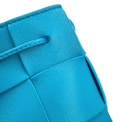 Bottega Veneta Cassette Bucket Shoulder Bag blueprint680217VCQC44403 Lambskin Size Mini