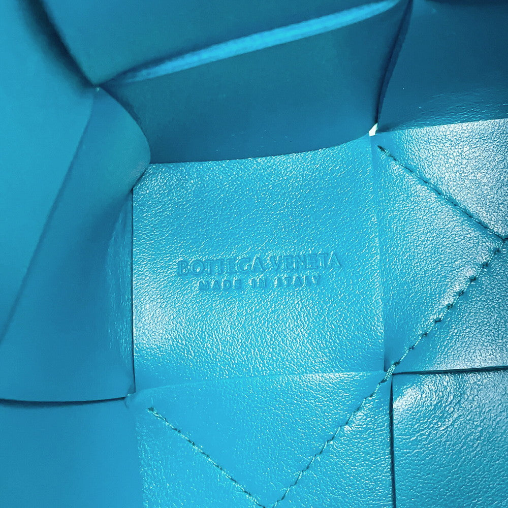 Bottega Veneta Cassette Bucket Shoulder Bag blueprint680217VCQC44403 Lambskin Size Mini