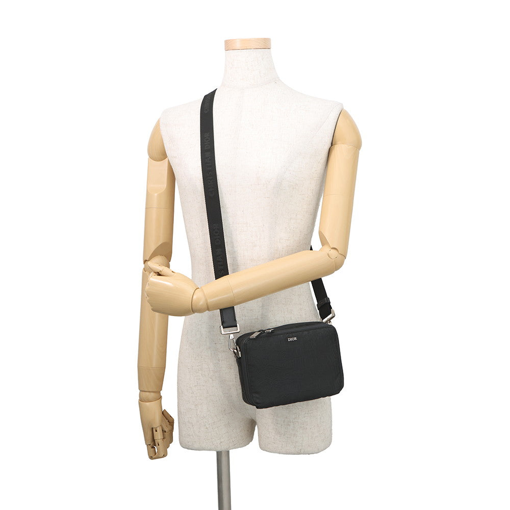 Dior DIOR AND SHAWN STUSSY Collaboration Shoulder Bag Black2PUBC237YZT_H00N Nylon