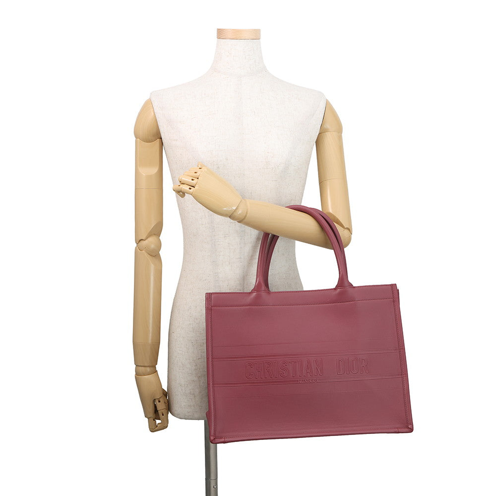 Dior Book tote New GriotteM1296ZGSB Calf Leather Size Medium