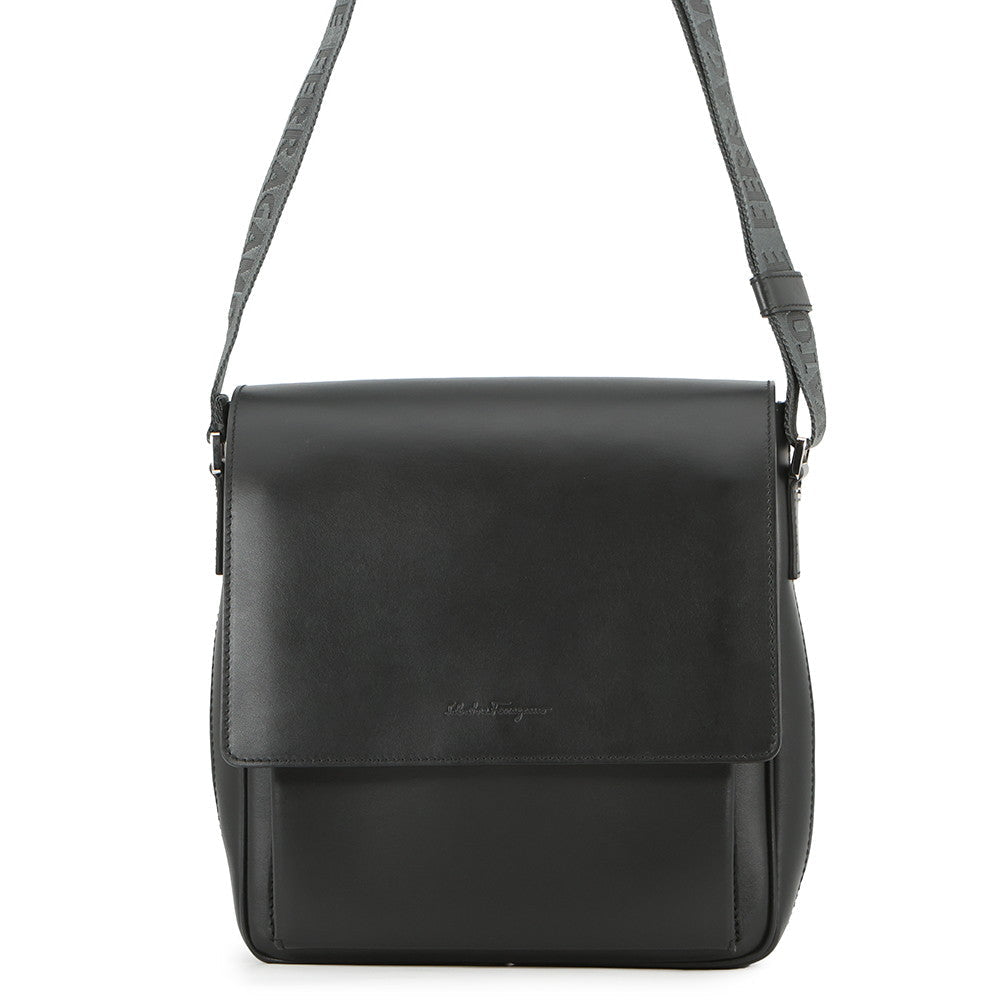 Ferragamo Messenger bag Black24A311 Leather