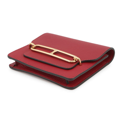 HERMES Roulis slim Rouge H Evercolor