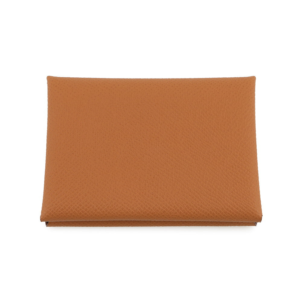 HERMES Calvi duo Gold Epsom