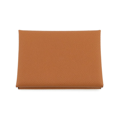 HERMES Calvi duo Gold Epsom