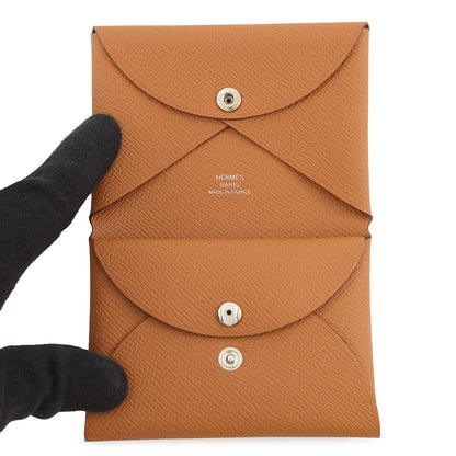 HERMES Calvi duo Gold Epsom