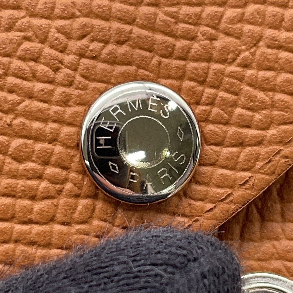 HERMES Calvi duo Gold Epsom