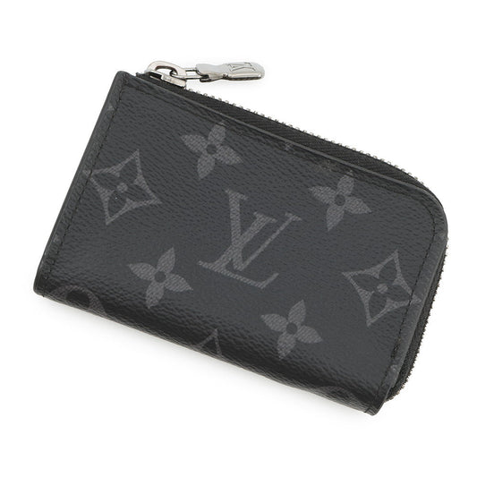 LOUIS VUITTON Porte Monnaie・Jules NoirM63536 Monogram Eclipse