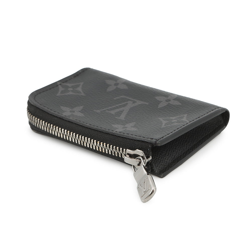 LOUIS VUITTON Porte Monnaie・Jules NoirM63536 Monogram Eclipse