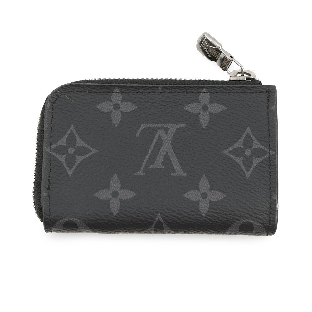 LOUIS VUITTON Porte Monnaie・Jules NoirM63536 Monogram Eclipse