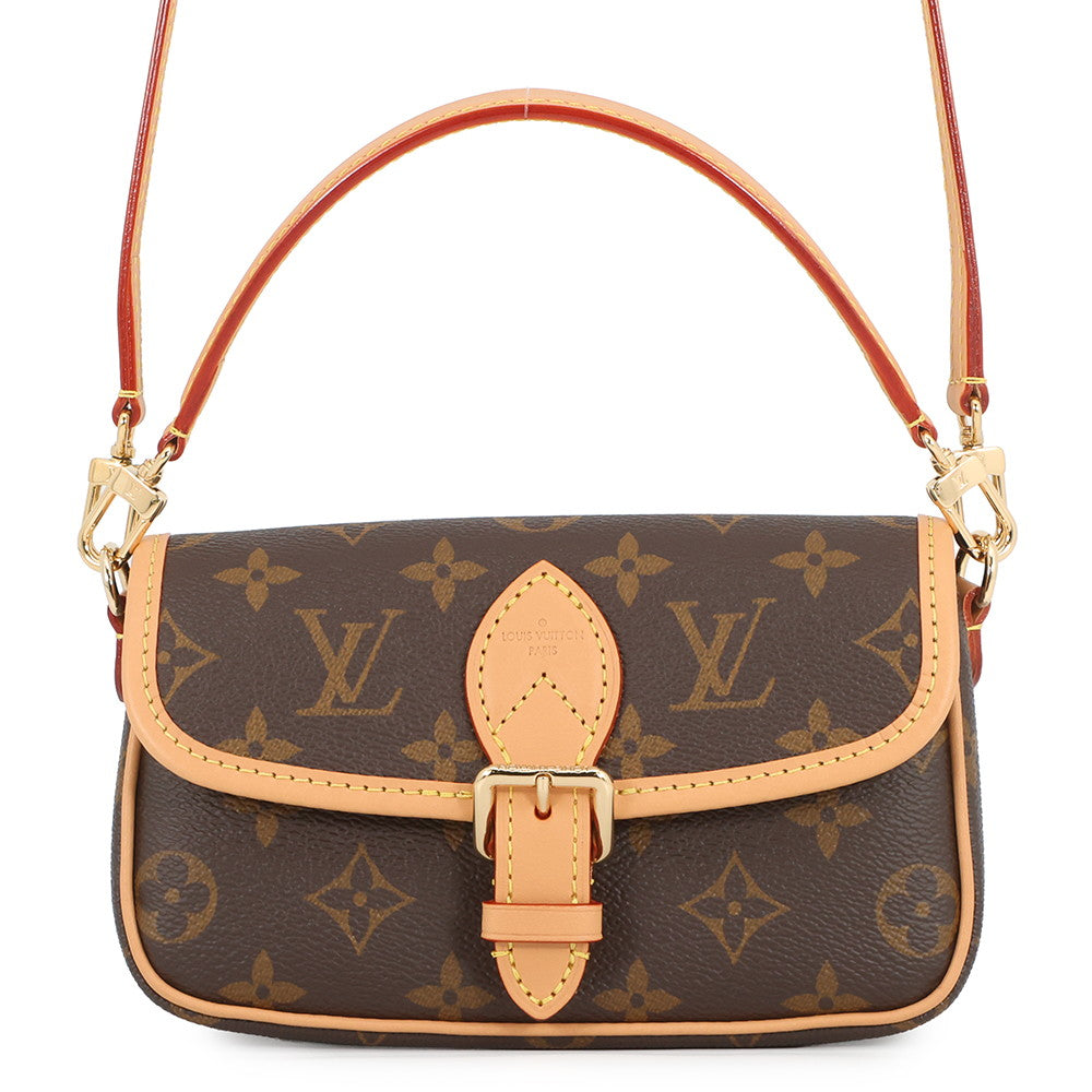 LOUIS VUITTON Nano Diane NoirM83298 Monogram