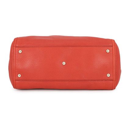 GUCCI Soho Interlocking G Orange282309 Leather