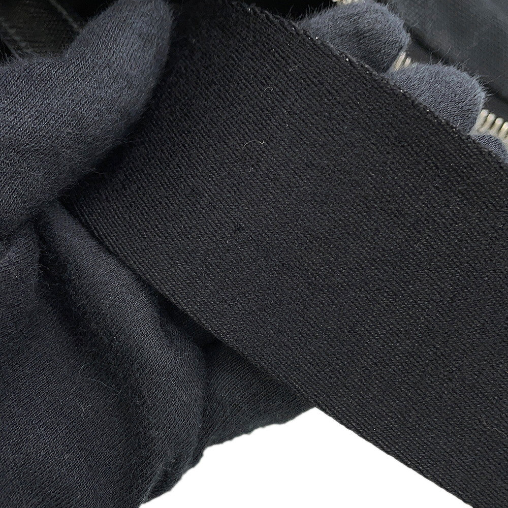 PRADA Shoulder Bag Black2VY007 Canvas