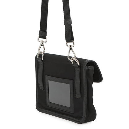 PRADA Re-Nylon x Saffiano Leather Smartphone Case Black2ZH108_2DMH_F0002 Nylon Leather