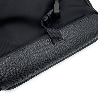 PRADA Re-Nylon x Saffiano Leather Smartphone Case Black2ZH108_2DMH_F0002 Nylon Leather