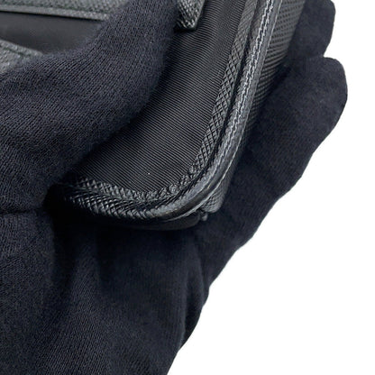 PRADA Re-Nylon x Saffiano Leather Smartphone Case Black2ZH108_2DMH_F0002 Nylon Leather
